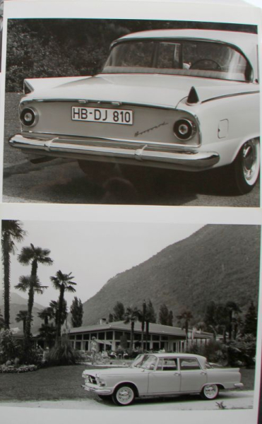 Borgward Airswing P 100 Sedan 1960 fiveteen Fac toryphotos (10155)